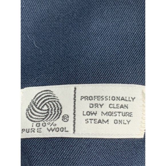 Vintage Hugo Buscati Wool Nautical Jacket Blazer Longline Women Size 12 L 2408 - Picture 6 of 16